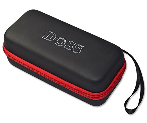 DOSS Speaker Case, UtechSmart Premium PU Leather Shockproof Waterproof Carrying EVA Case Cover Storage Pouch Bag for DOSS Bluetooth Speaker - Thumbnail 7