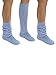 Luxury Divas All Cotton 3 Pack Extra Heavy Slouch Socks Made In USA