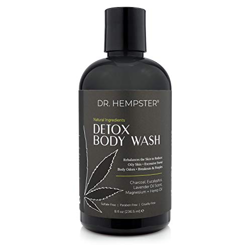 Charcoal-Detox-Body-Wash-with-Hemp-Oil-All-Natural-Bath-and-Shower-Gel-For-Oily-Skin-Treats-and-Prevents-Acne-Breakouts-and-Pimples-Eucalyptus-Coconut-Light-Lavender-Scent
