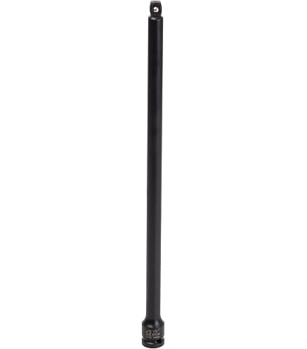 Sunex 2515W 1/2-Inch Drive 15-Inch Impact Wobble Extension – CR-MO Alloy Steel, 15° Offset, Steel Ball Retainer