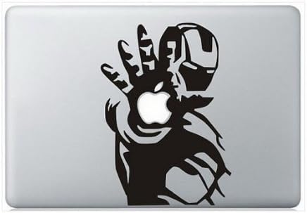 AsAir Comic Book Characters Vinyl Decal Sticker Art for Apple MacBook Pro/Air 13 inch (Iron Man 3)