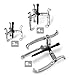 TEKTON 5696 Gear Puller Set, 3-Piece