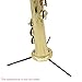 Andoer Portable Soprano Saxophone Sax Stand Folding Tripod Black