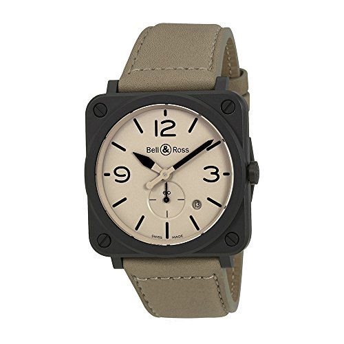 Bell & ross aviation brs-desert-cem