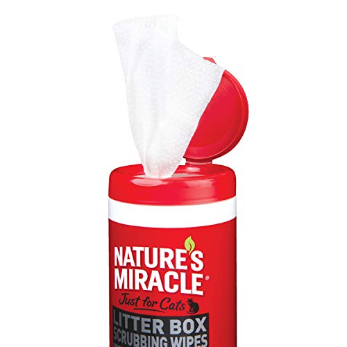 Nature's Miracle Just for Litter Box Scrubbing Wipes Pricepulse