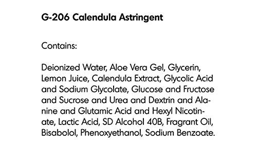 RAYA Calendula Astringent with AHA 6 oz (G-206) | Glycolic Facial Toner for Combo and Partially Oily Skin Prone to Break-Outs | Helps Normalize pH and Fight Bacteria | Made With Alpha Hydroxy Acids - Thumbnail 6