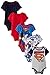 Warner Bros. Baby Baby-Boys Newborn Boy Superman 5 Pack Creeper Blue 6-9 Months