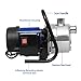1.6HP Stainless Steel Water Pump Electric Transfer Pump Submersible Sump Pump Shallow Well Pump Home Garden Lawn Sprinkling Booster Pump (US Stock)