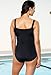 Aquabelle Women's Chlorine Resistant Xtra Life Lycra Red/Orchid Spliced Sport Swimsuit
