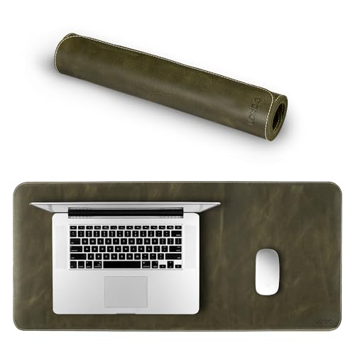 Londo Top Grain Lederen Uitgebreide Muismat - Bureau Mat