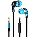 Noot E322BB Universal Noise Isolating Earphone with Built-in Microphone - Black / Teal