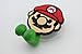 Finex® *Set of 2* Super Mario Brothers Toothbrush Holders with Suction Cup for wall in bathroom at home