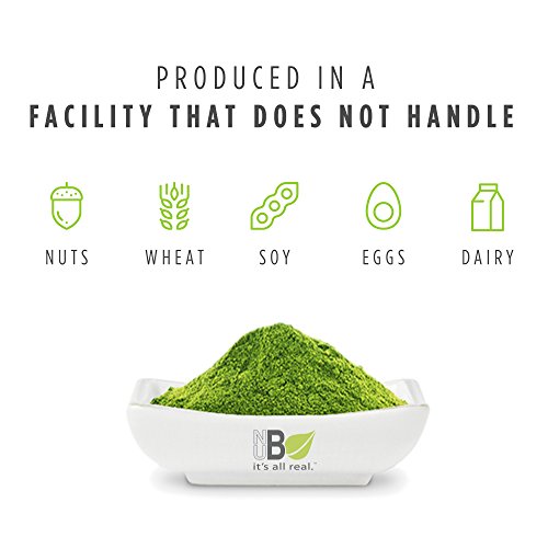 Nubeleaf Wheat Grass Juice Powder - Non-GMO, Gluten-Free, Organic, Raw, Vegan Source of Essential Vitamins & Minerals - Single-Ingredient Nutrient Rich Superfood for Cooking, Baking, Smoothies (14oz) - Thumbnail 4