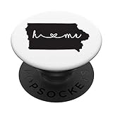 Iowa Heart PopSockets PopGrip: Swappable Grip for