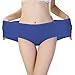 TEERFU 5 Pack Womens Bamboo Hipsters Panties Briefs Sexy Soft Underwear Lady,Fit US M~XL,5 Pack -in 5 Colors
