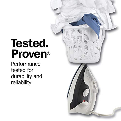 Proctor Silex Iron & Vertical Steamer for Clothes with DuraGlide