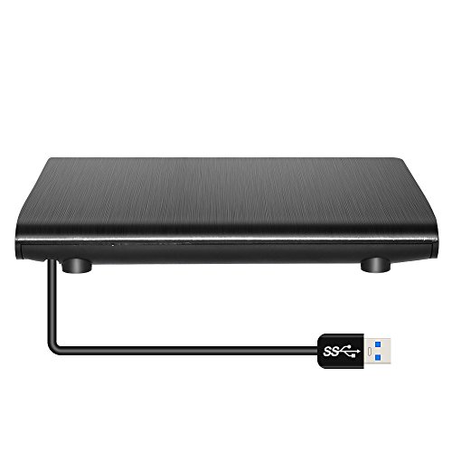 External USB 3.0 12.7mm SATA Optical Drive Case, Enclosure Case Compatible with 12.7mm SATA Optical CD/DVD/Blu-Ray Drive