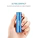 Anker PowerCore+ mini 3350mAh Lipstick-Sized Portable Charger (3rd Generation, Premium Aluminum Power Bank) One of the Most Compact External Batteries, Uses High-Quality Panasonic Cells