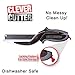 Clever Cutter 2-in-1 Knife & Cutting Board- Quickly Chops Your Favorite Fruits, Vegetables, Meats, Cheeses & More in Second, Replace your Kitchen Knives and Cutting Boards