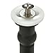 Ioffersuper 2x toilet seat hinges blind hole fixings expanding rubber top fix nuts screws 3C