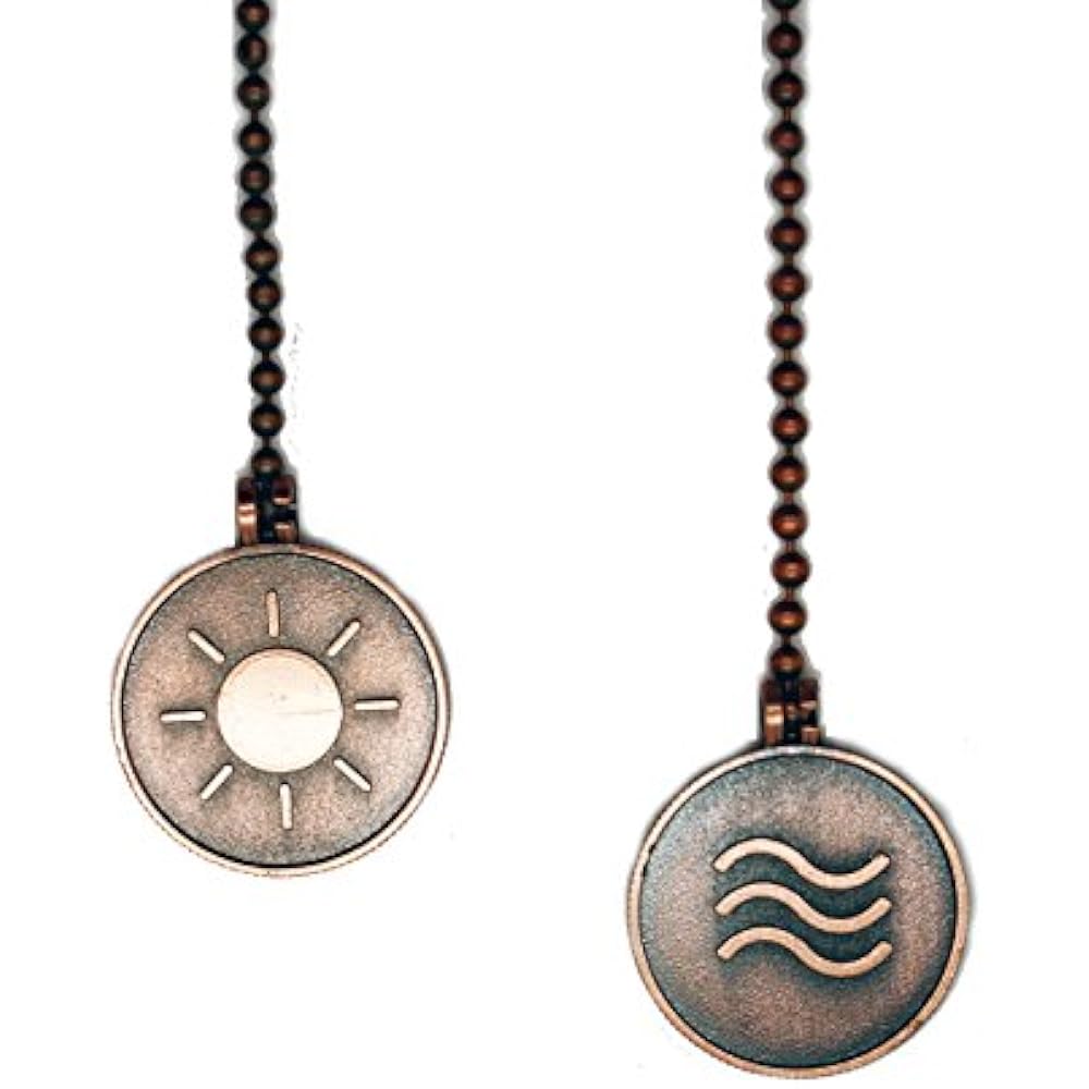 Ceiling Fan Pull Chain Set Includes 1 Light Pulls 12 Inch Extender