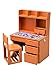 Petit Sample - Benkyoudukue Cute Mini Student Study Desk Table Shelf and Chair RE-MENT Japan