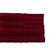 Lavish Home 8 Piece 100% Cotton Plush Bath Towel Set Burgundy