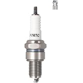 TORCH F7RTC Spark Plug Replace for NGK 5534/BPR7ES V-line-19 | for Bosch 7992/WR5DC 4038/WR5DP, for Champion 332/RN7YC 415/RN9YC 818/RN2C,for Denso W22EPR-U/3088, for ACDelco R41CXLS, OEM