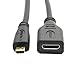 Chenyang Micro HDMI 1.4 Male Type D to Mini HDMI 1.4 Female Type C Extension Cable for Laptop PC HDTV 10cm