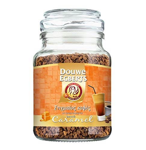 Douwe Egberts Instant Coffee Smooth Caramel Flavour - 1 Packung mit 95 g