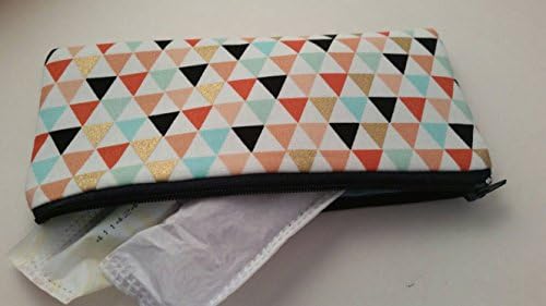 Tampon or sunglasses case- Pretty flowers