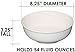 Cameo Brand Ceramic Pho Soup Bowls and Refrigerator Freezer Thermometer - 8.25 Inch 54 Ounce, Set of 2, White Ivory 