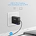 USB C Wall Charger, CHOETECH 40W Dual USB C Charger with Foldable Plug, 2-Port 20W Power Delivery 3.0 Type C Fast Charger for iPhone 12 Pro Max/mini/11/SE,Galaxy, iPad Pro, AirPods-Black