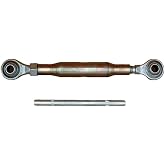 048-6056-001 Top Link 7-5/8" Tube 11"-16" Fits Massey Ferguson 1090900 | Solid tube, Category 0 hitch, Pin hole 0.625 in, thread 0.750 in, Replaces OE# 1090900, S01090900-TL199