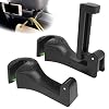 2 in 1 Car Vehicle Back Seat Headrests Hooks with Mobile Phone Holder, 2 Pack Universal 360° Rotation Car Seat…