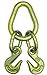 B/A Products N711-8E Grab Hooks, Pear LK with 2 Grade 70, 2 Height, 4 Width, 8 Length