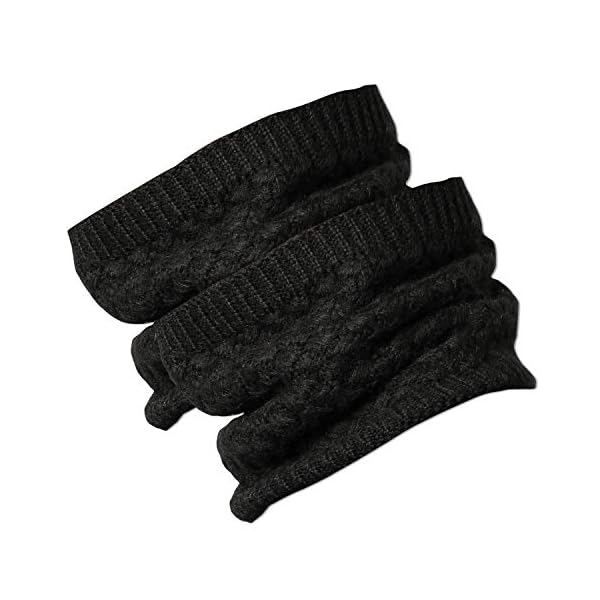 Jormatt 2 Pack DoubleLayer Thick Neck Warmers Fleece Heat Insulated