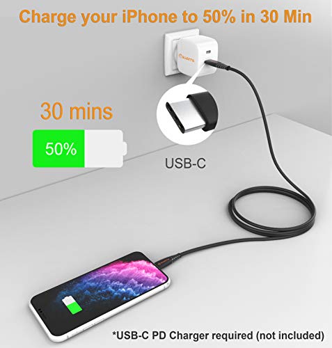 Awanta Usb C To Lightning Cable 3ft Apple Mfi Certified Compatible With Iphone 12 11 Charger Iphone Se 11 11 Pro 11 Pro Max X Xs Xs Max Xr 8 Plus Airpods Pro Supports Power Delivery Fast Charge