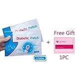 6Pcs Diabetes Plasters Keep Blood Sugar Balance Pure Natural Herbal Health Care Product Cocohot (6pcs)