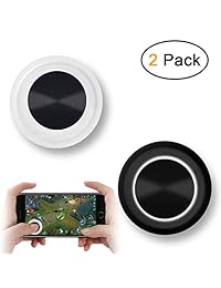 Vakili - Juego de mando para teléfono móvil, mando de juegos, pantalla táctil, mando de juegos, para iPad, iPhone, Android, tableta, teléfono inteligente, Joystick, pantalla táctil, tableta, divertido mando de juegos, 2 unidades