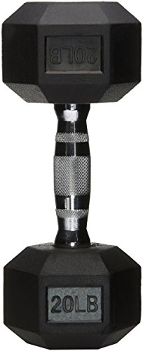 AmazonBasics-Rubber-Encased-Hex-Hand-Dumbbell-Weight