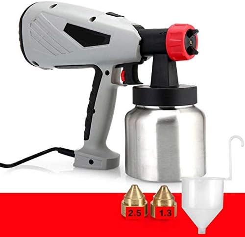 LJXiioo Detachable High Voltage Electric Spray Gun Cake Chocolate Paint Sprayer with Adjustable Flow Control