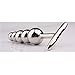 SZXXC Sex Toy - 5 Balls Metal Beads Anal Toy Stainless Steel Butt for Men and Women Sex Love Tools Deluxe Metal Bead Butt Plug Heavy Duty Anal Plug Bead Plug Stainless Steel Polished Plug Pleasure Wand Bum Bead Pleasure Massager Prostate Stimulator Fetish Plug Bondage Bedroom Fun Restraint Unisex Masturbation Anal Toy Sex Toy for Men