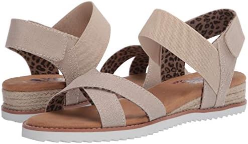 skechers women's bobs desert kiss secret picnic sandals