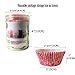 300 Counts Standard Baking Cups, 6 Colors Cupcake Liners with Case for Parties Birthday Wedding by iMustech