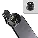 SIRUI Black 60mm Portrait Phone Lens with Multi-Purpose Clip, constructed with German Schott Glass and Aluminum Housing, for iPhone, Pixel, Samsung Galaxy and most other Camera Phones