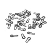 SAMS-Quick-Change-Clips-Carp-Fishing-Tackle-Multi-Clip-Swivels-Rings-Rigs-Links-40PCS-Packed
