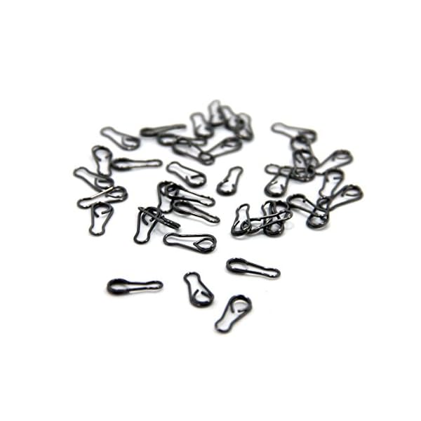 SAMS-Quick-Change-Clips-Carp-Fishing-Tackle-Multi-Clip-Swivels-Rings-Rigs-Links-40PCS-Packed