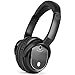 Juboury Solace.Pro Active Noise Cancelling Wired Closed-back Over-ear Headphones for iPhone,PC and Flight with Carrying Case(Wired,Black)