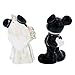 Disney Theme Parks Mickey Minnie Mouse Wedding Salt Pepper 2 Pc. Set